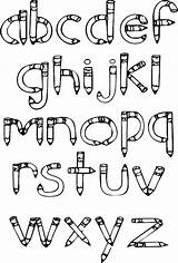 Graffiti Letras Alphabets sketch template