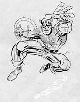 Bruce Timm Marvel America Captain Comics Comic Choose Board Avengers Book Feedly sketch template