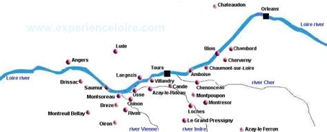loire valley chateaux map interactive map