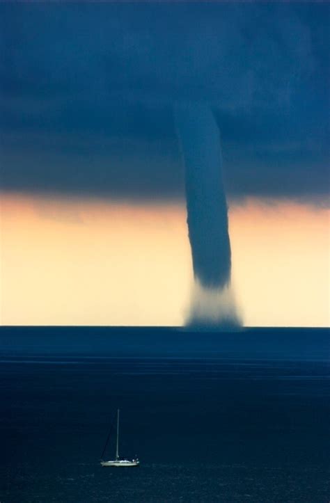 Tourist Captures Incredible Pic Of Waterspout Tornado Aol