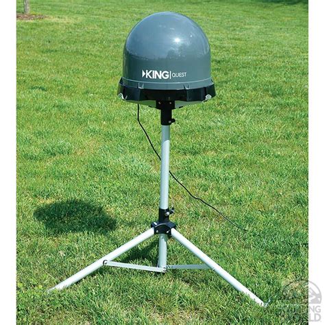 tailgater  quest tripod king tr satellite antenna accessories camping world