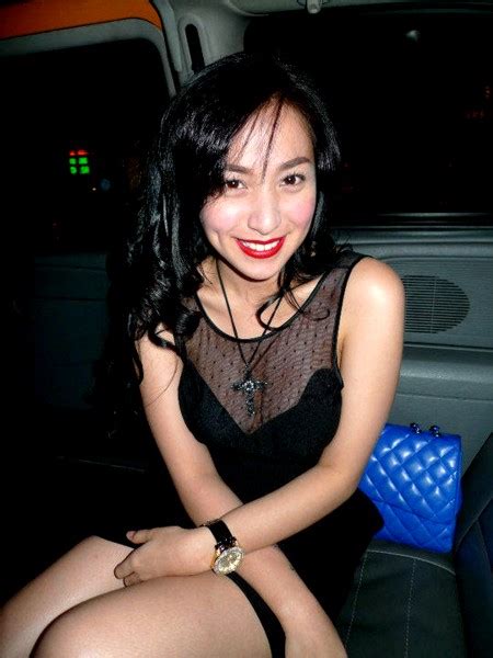 sexy photos of cristine reyes having fun at the back seat exotic pinay beauties