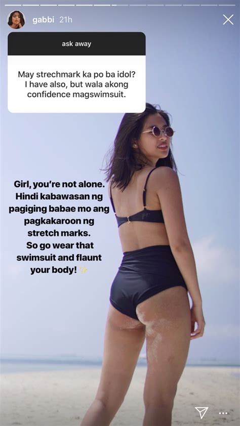 gabbi garcia question and answer on instagram stories