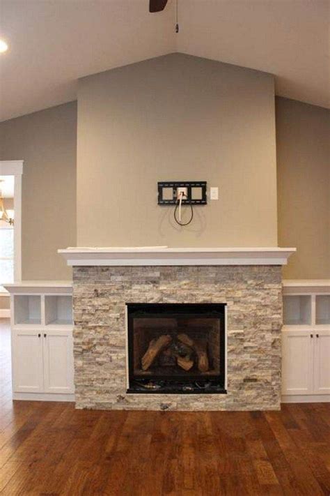 awesome built  cabinets  fireplace design ideas  decomagz