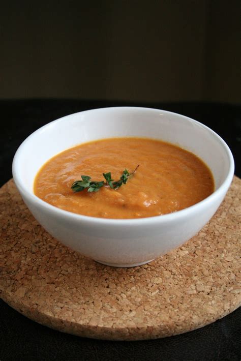 takeout roast tomato soup  thyme