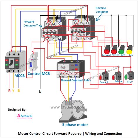 phase  reverse switch wiring diagram