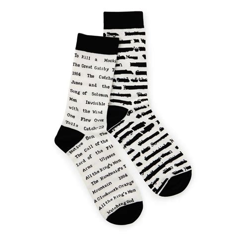 banned book socks socks book lovers reading uncommongoods