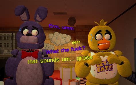 When Bonnie And Chica See Themselves Being Shipped By Andydatraginpurro