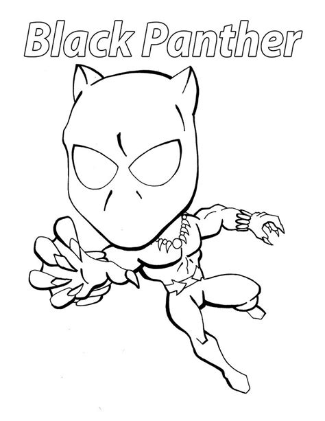 black panther coloring pages  printable coloring pages  kids