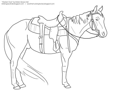 horse saddle coloring pages   gmbarco