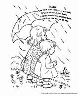 Coloring Nursery Pages Rhymes Rhyme Rain Kids Showers April Color Goose Mother Honkingdonkey Flowers Bring Classic Spring Raincoat Stories Book sketch template