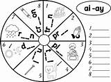 Phonics Ay Ai Worksheets Long Worksheet Word Activities English Spelling Vowel Wheel Activity Kindergarten Sight Pdf Teaching Words Scribd Games sketch template