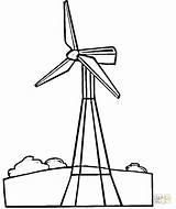 Wind Turbine Coloring Drawing Windmill Energy Farm Pages Atom Color Printable Clipart Monster Turbines Cliparts Mill Logo Sketch Getdrawings Designs sketch template