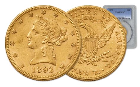 dollar gold liberty head eagle coin pcgs ms govmintcom