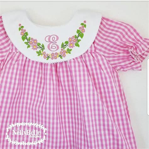 sweetest gingham dress   collar  perfect   floral