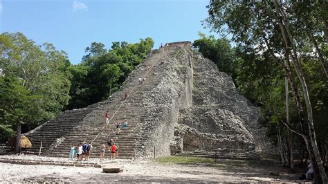 mayan city  coba        visit