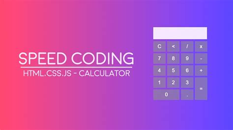 calculator  html  css  coding  nick vrogue