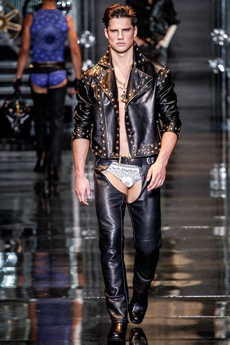 Versace’s Model Adonis Sex Glamour And Menswear The Fashionisto