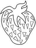 fruits  vegetables coloring pages page