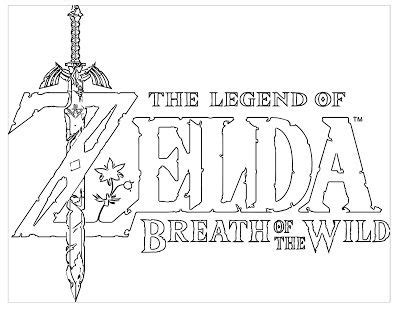 princess zelda botw coloring pages thekidsworksheet