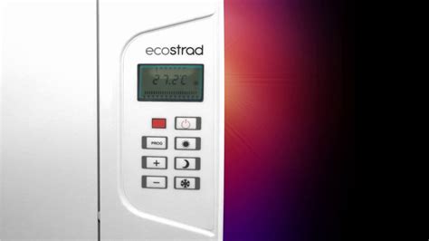 programming  ecostrad eco panel heater youtube