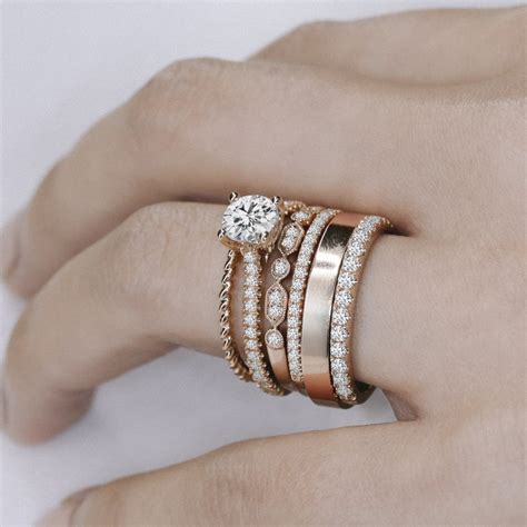 Stack Your Engagement Ring Like A Boss Robbins Brothers Blog