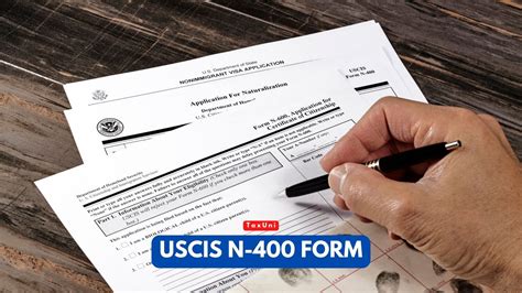 Uscis Forms N 400 Fillable Form Printable Forms Free Online