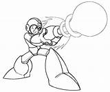 Megaman Mewarnai Colorir Clip sketch template