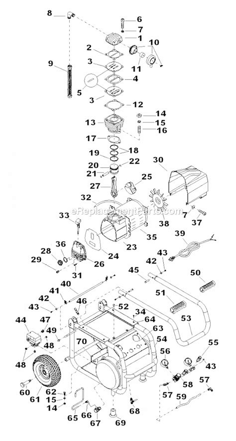 rolair vtbig parts list  diagram ereplacementpartscom