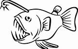 Fish Angler Coloring Anglerfish Svg Pages Clipart Colouring Drawing Clip Lantern Color Designlooter Getcolorings Choose Board 456px 81kb 300px 19kb sketch template