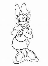 Daisy Margarida Duck Minnie Printable Tudodesenhos Maatjes Getcolorings sketch template