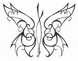 Butterfly Tribal Tattoo Simple Designs Kruspe Frau Drawing Drawings Tattoos Clip Deviantart Wings Clipart Celtic Draw Theme Library Cool Cliparts sketch template