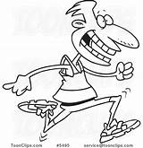 Runner Drawing Cartoon Line Ron Leishman Copyright Protected Law May Buying License Without Used sketch template