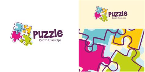 puzzle logo  maradesign codester