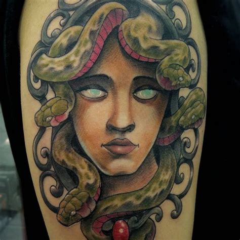 amazing medusa tattoo designs meanings  ideas   man