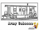 Train Caboose Yescoloring Tsgos sketch template