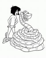 Kaa Mowgli Ausmalbild Disney Dschungelbuch Getdrawings Ausmalbilder Handstand Mogli Brbr Sammlung Schlange Snake sketch template