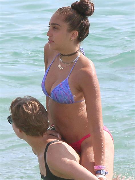 Lourdes Leon Hot In A Bikini At The Beach In Cannes