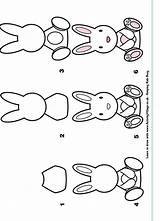 Draw Drawing Kids Dessiner Apprendre Dessin Lapin Drawings Learn Rabbit Simple Easy Step Lessons Atelier Animal Coloring Animals sketch template