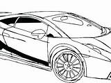 Coloring Lamborghini Pages Gallardo Lambo Getcolorings Police Getdrawings sketch template