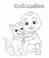 Cocomelon sketch template