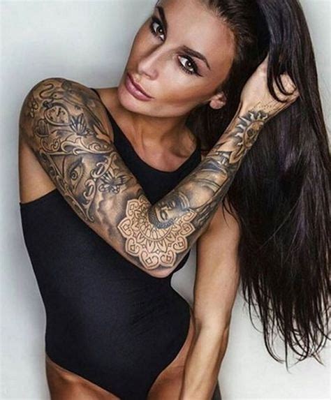 amazing sleeve tattoos  women  tattoos sleeve tattoos