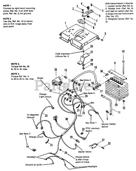 simplicity   simplicity garden tractor hp electrical group  models