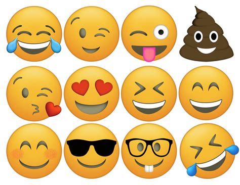 genial emojis zum ausmalen stock kinder bilder