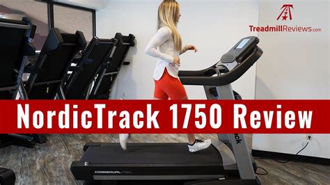Nordictrack Commercial 1750 Treadmill Review 2021 Model Youtube