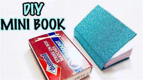 diy mini notebook mini dairy diy paperbook paper craft ideas youtube