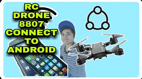 connect  rc drone  android phone step  step youtube