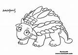 Ankylosaurus Coloring Pages Color Template Books Choose Board sketch template