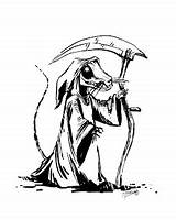 Squeaker Death Rats Discworld Grim sketch template