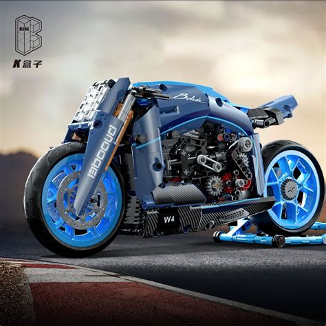 kbox  bugatti motorcycle pieces count